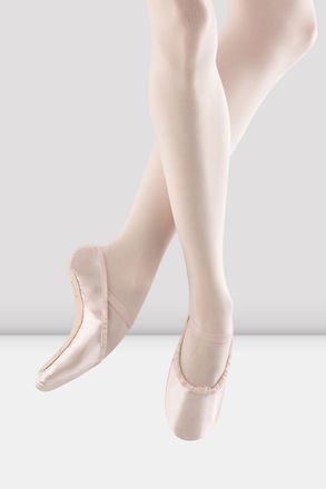 Bloch BLOCH Ladies Debut 1 Satin Ballet Shoes, Pink Satin