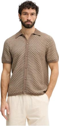 Guess Ryden Polo - Heren - Polos - Beige - S - Katoen - Tops