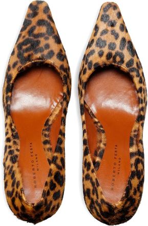 Roberto Festa Milano Elais heeled pumps - Brown