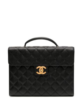 Chanel Portadocumenti Classic Flap 1997 - Nero