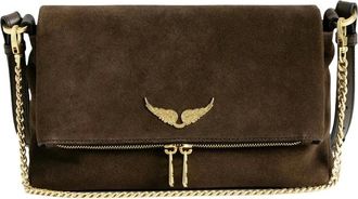 Zadig&Voltaire Bolso Rocky II de Ante - Bags - Mujer - Marr&oacute;n - ONE SIZE