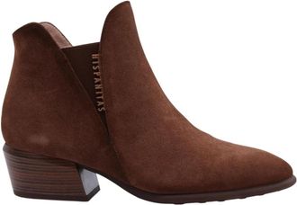 Hispanitas Stijlvolle enkellaars Brentwood collectie - Dames - Cowboylaarzen - Bruin - 37 EU - Schoenen