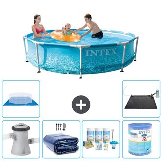 Intex Piscina Con Estructura Redonda - 305x76 Cm - 8-piezas S41375