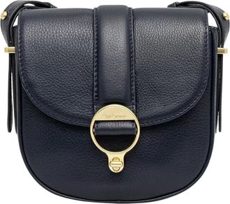 Barbour Borsa a tracolla Elm in pelle - - Bags - Donna - Blu - ONE SIZE