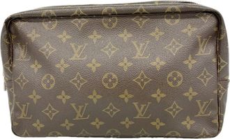 Louis Vuitton Brown Pouch (Pre-Owned)