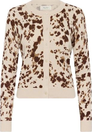 Part Two Tanisha PW CA Cardigan - Dames - Vesten - Beige - XL - Katoen - Truien & Vesten