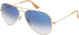 Ray-Ban Unisex Sunglasses Aviator Gold Arista Metal