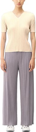 Issey Miyake Pleated Polyester Blouse