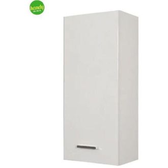 Savini Pensile bagno sospeso un anta in melaminico bianco h.70cm l=34cm h=71cm p=22cm SAVINI