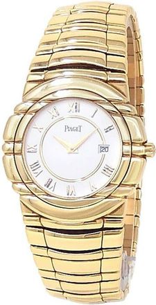 Piaget Pre-owned Piaget Tanagra Quartz White Dial Ladies Watch 17041 M 401 D