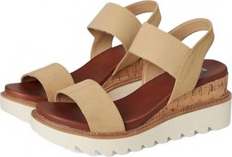 Mia Shoes Womens Olany Sandal In Beige