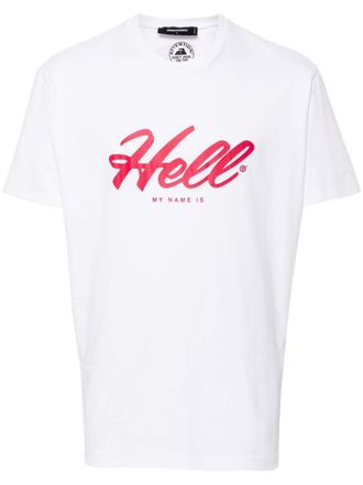 Dsquared2 T-shirt con stampa - Bianco