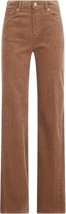 7 For All Mankind Wide Broeken - Dames - Wijde Broeken - Bruin - W24 - Broeken