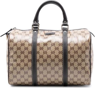 Gucci Pre-owned Gucci Medium GG Crystal Joy Boston Bag Ladies 265697 493075