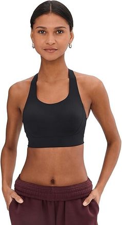 Brooks Limitless Racerback Bra Womens Bra Black : 36DD, Polyester/Spandex
