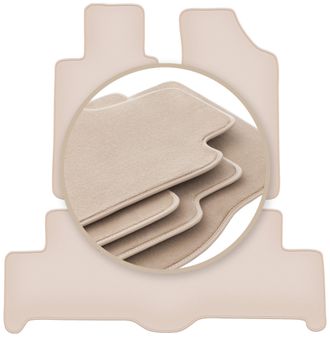 OEM Alfombrillas Beige Premium Para: Hummer H3 Suv 2005-2010