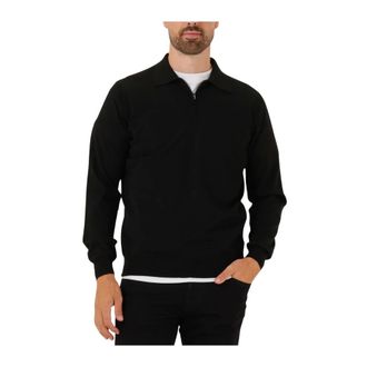 FILIPPO DE LAURENTIIS Heren, Truien, Zwart, Maat: XL Wol