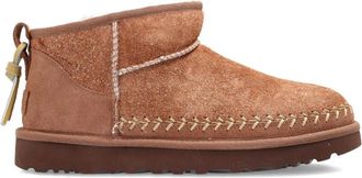 UGG Classic Ultra Mini Boot - Dames - Winterlaarzen - Bruin - 38 EU - Wol - Schoenen