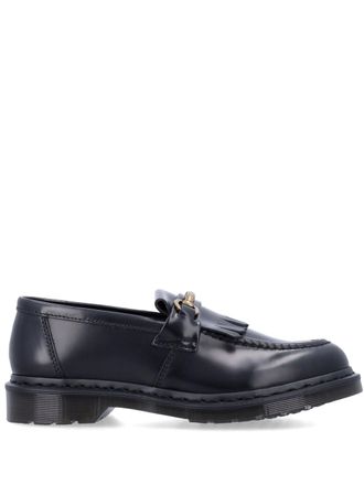 Dr. Martens Adrian Trense Schwarz Poliert Glatt
