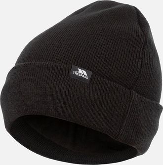 Trespass Unisex Adult Littlebrook Beanie - Black - Size: ONE size