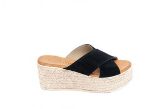 Cordani Womens Bella Sandals In Black Suede
