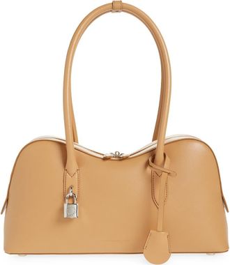 Stella McCartney Ryder Faux Leather Shoulder Bag in Honey at Nordstrom