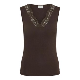 Kaffe Blouses & Hemden - Dames - Tops - Bruin - Maat: M