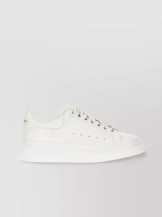 Alexander McQueen leather oversized low-top sneakers
