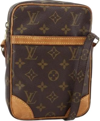 Louis Vuitton Pre-owned Monogram Canvas Schoudertas - Dames - Vintage Schoudertas - Bruin - ONE Size - Leer - Vintage