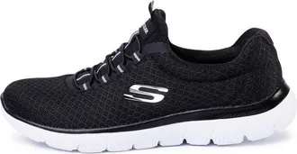 Skechers (WMNS) Skechers Summits Black White 12980-BKW