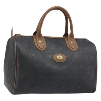 Dior Pre-owned Handbags, female, Black, Size: ONE SIZE Pre-owned Plastic Vintage Hand Bag