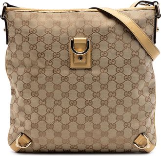 Gucci Pre-owned Gucci GG Canvas Abbey D Ring Crossbody Unisex 5UN3J9FC3GEM3RP7