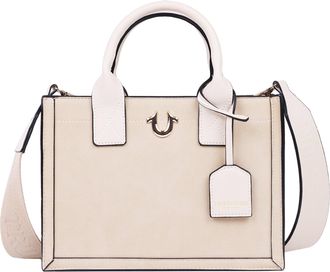 True Religion Modern Edge Suede Tote