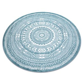 RugsX Rugsx - Alfombra Fun Napkin Servilleta Circulo - Azul Blue Circulo 140 Cm