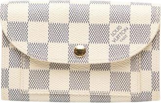 Louis Vuitton Pre-owned Wallets, female, White, Size: ONE SIZE Pre-owned Vintage Canvas Wallet