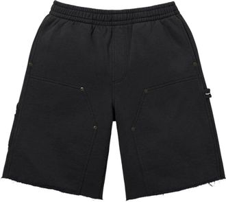 SUPREME SS26 Double Knee Painter Sweatshort Black SUP-SS26-204-BLK