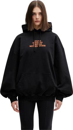 VETEMENTS Donna, Felpe, Nero, XL, new