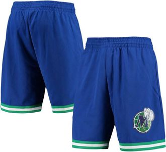 Mitchell & Ness Mens Mitchell & Ness Blue Dallas Mavericks 1998 Hardwood Classics 75th Anniversary Swingman Shorts at Nordstrom, Size Medium