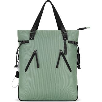 Sherpani Tempest Anti Theft 14L Convertible Backpack Tote in Aloe Mist at Nordstrom