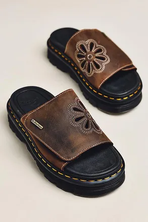 Dr. Martens Zegzab Slingback Platform Mules