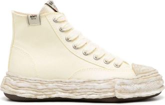 Miharayasuhiro Peterson lace-up sneakers - women - Rubber/Fabric/Cotton - 39 - White