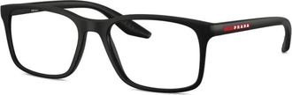 Prada PS 08Rv 1Bo 1O1 Optical Frame - Heren - Brillen - Zwart - 54 MM - Accessoires