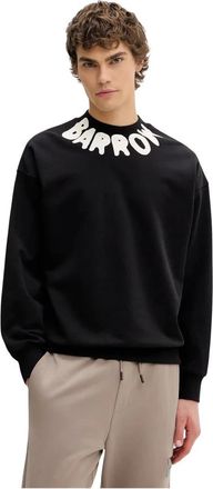 Barrow Crewneck Sweatshirt - Heren - Sweatshirts - Zwart - XL - Katoen - Hoodies & sweatvesten
