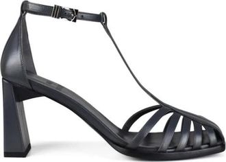 Anest Collective Spider Sandalen - Dames - Sandalen met hakken - Grijs - 35 EU - Leer - Schoenen
