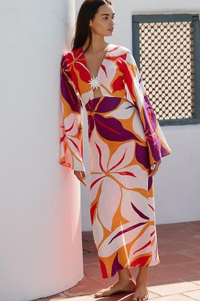 Cala de la Cruz Linen Calabria Dress