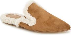 Splendid Liza Pointed Toe Mule in Caramel Fur at Nordstrom Rack, Size 7