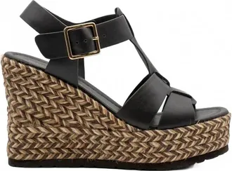 Paloma Barcel&oacute; Womens Olivia Platform Espadrille Wedge In Chocolate