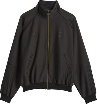 adidas x Willy Chavarria Twill Relaxed Track Jacket Black KD9350