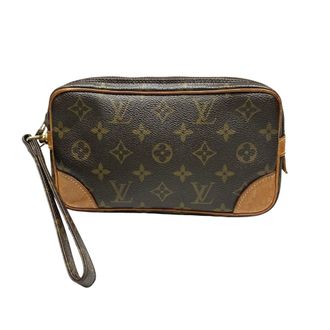 Louis Vuitton Monogram Brown Monogram Clutch Bag (Pre-Owned)