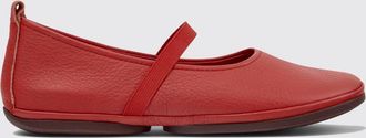 Camper Ballerine Mary Jane Right Nina in pelle a grana naturale